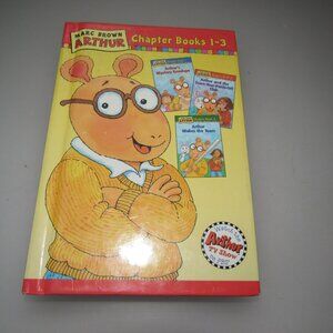 Arthur Chapter Books 1–3 by Marc Brown Hardcover Collection PBS Kids Series